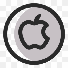 Apple Colored Stroke Icon - Dot Emoji,Apple Emoji Svg