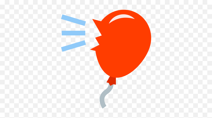 Burst Balloon Icon U2013 Free Download Png And Vector - Tate London Emoji,Balloon Emoji Png