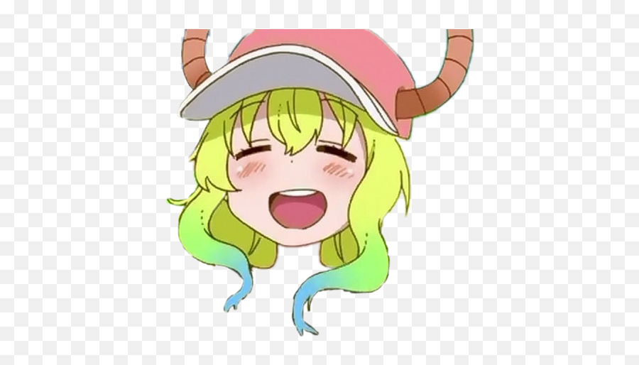 Lucoa Sticker - Waifu Lucoa Dragon Maid Emoji,Lucoa Emojis