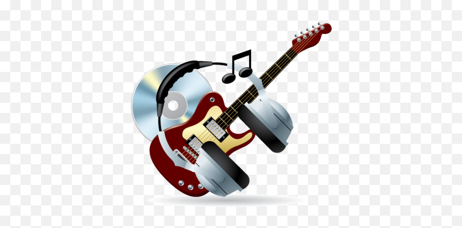 Download Headphones Emoji,Bass Guitar Emoji Whatsapp