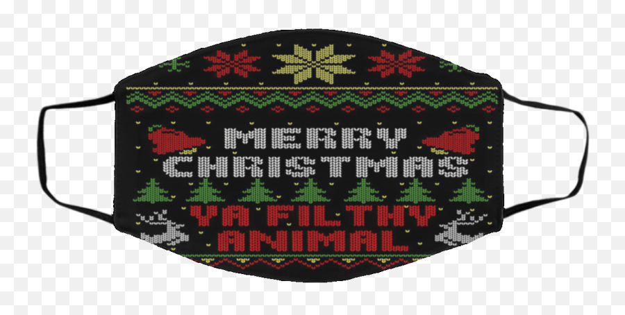 Merry Christmas Ya Filthy Animal Ugly - Alan Walker Mask Transparent Emoji,Merry Xmas Emojis