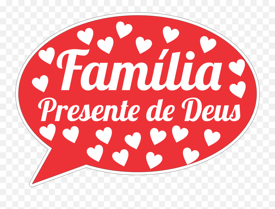 Familia Presente De Deus Plaquinha Png - Mie Sedaap Emoji,Bribcadeira Com Emoji De Musicas Gospel Para Whats