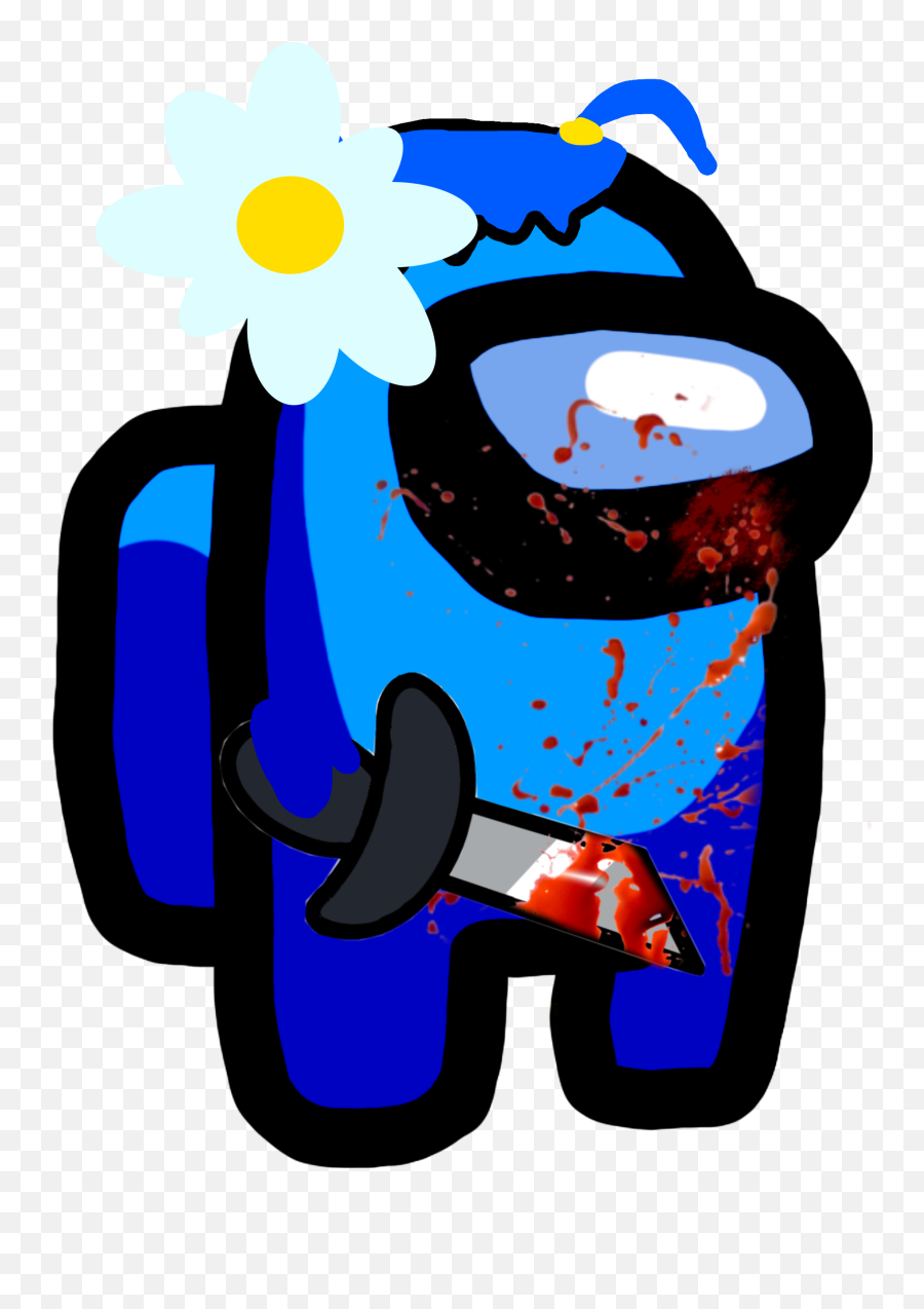 Daisy Ashnikko Blue Amongus Sticker By I Am B - Dot Emoji,Blue Block B Emoji