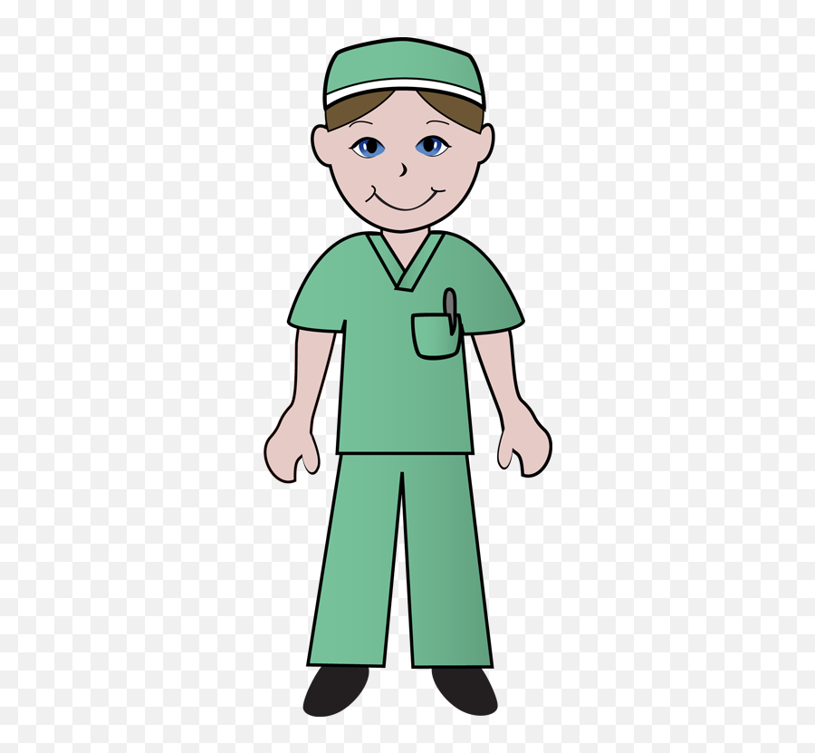 Pin - Male Transparent Cartoon Nurse Emoji,Gratis Elderly Female Nurse Emoticons