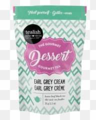 Tealish Earl Grey Cream Black Dessert Tea Gift Pouch Emoji,