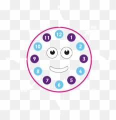 Smiley Compass Clock Playground Marking - Dot Emoji,Active Emoticon