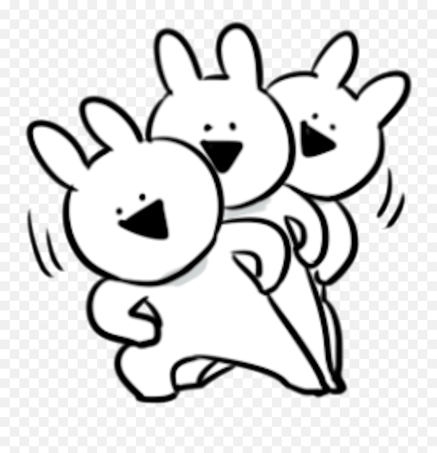 Extremely Rabbit - Extremely Rabbit Line Sticker Emoji,Kakaotalk Dog Emoticon