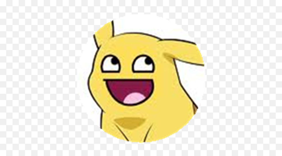 Pikachu Epic Face - Roblox Awesome Face Emoji,Pikachu Emoticons