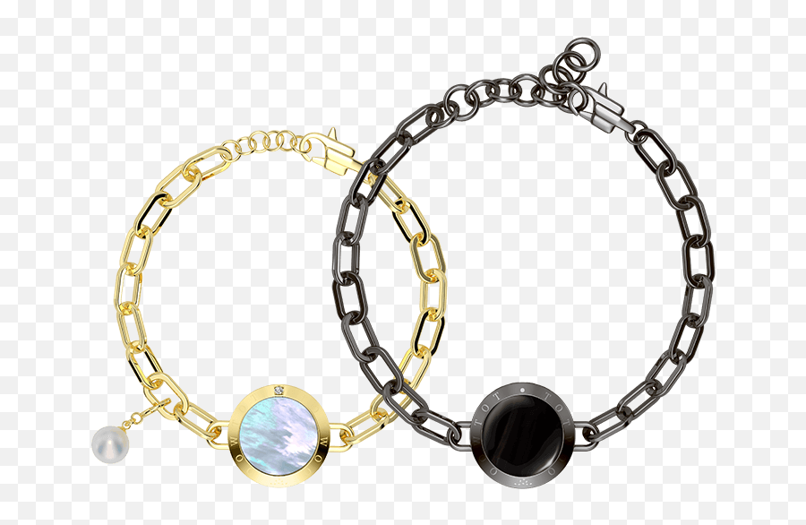 Totwoo Smart Jewelry - Choke Chain For Dog Emoji,Emoji Friendship Necklesses And Braclet For Friends Only