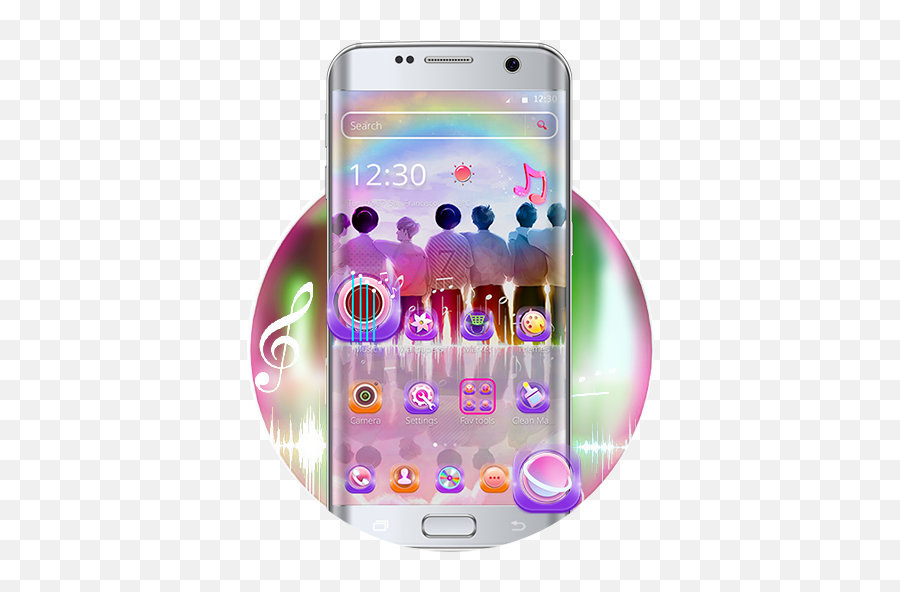 Music Band Bts Theme Apk Download - Free App For Android Safe Bts Theme App Emoji,Cell Phone Theme Emojis