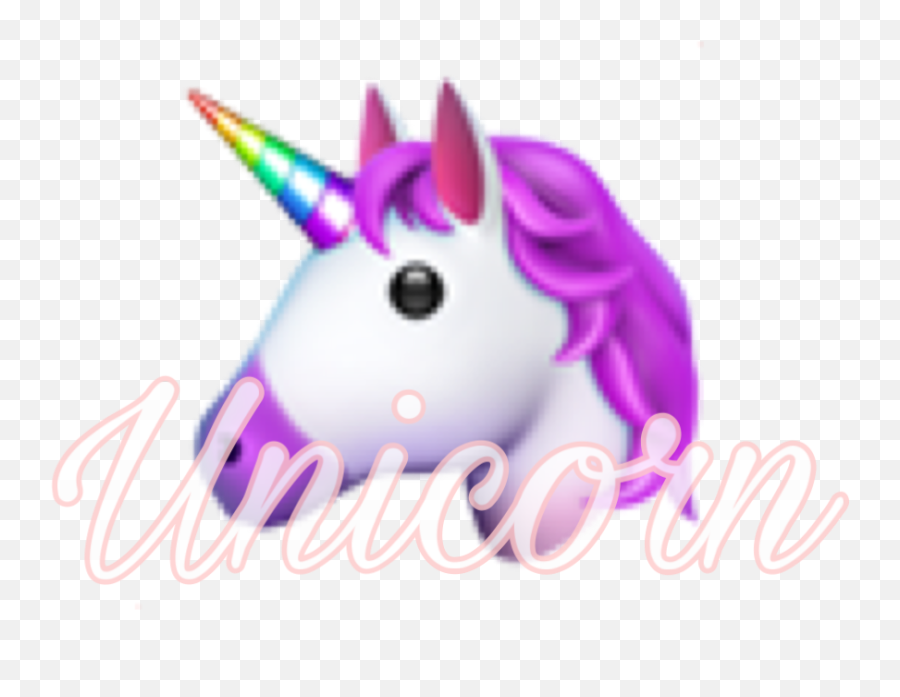 Emoji Unicorn Unicorns Vunia22 Sticker - Unicorn,Iphone Unicorn Emoji