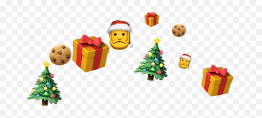 The Coolest Christmas Stickers On Picsart - Christmas Songs Emoji Game,Christmas Emojis Transparent Background