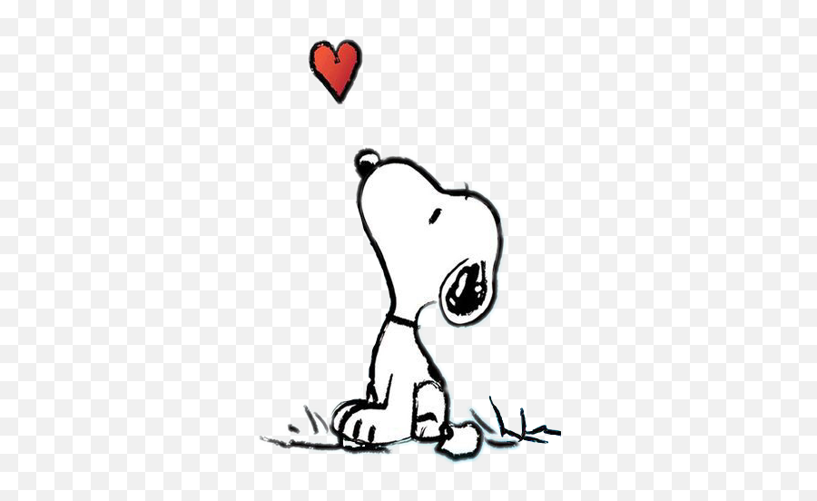Dog Picsart - Shefalitayal Snoopy Heart Emoji,Acordeon Emoticon
