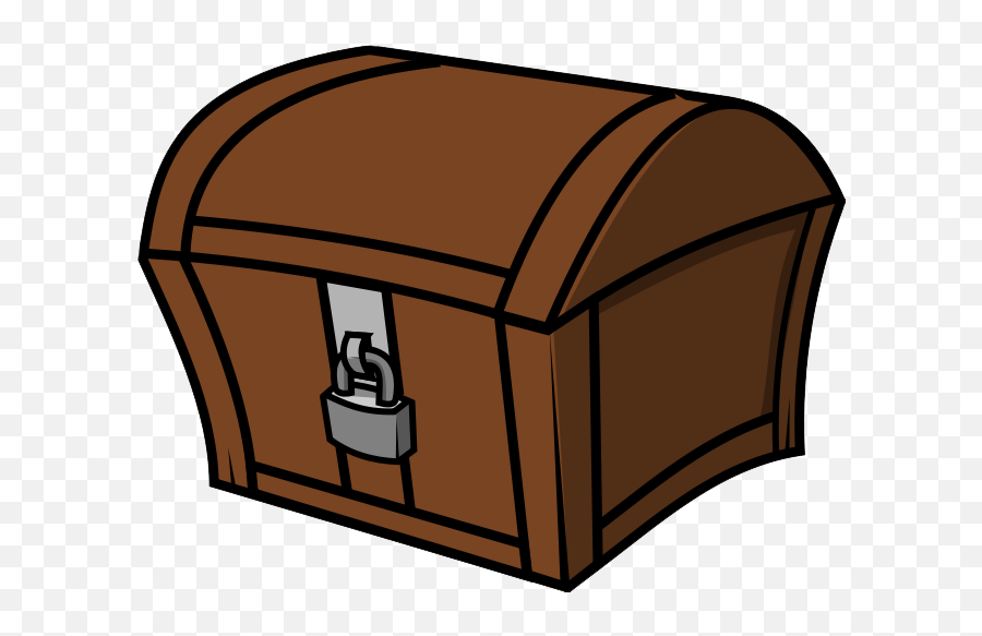 Pirate Clip Art - Box With Lock Clipart Emoji,Treasure Chest Emoji