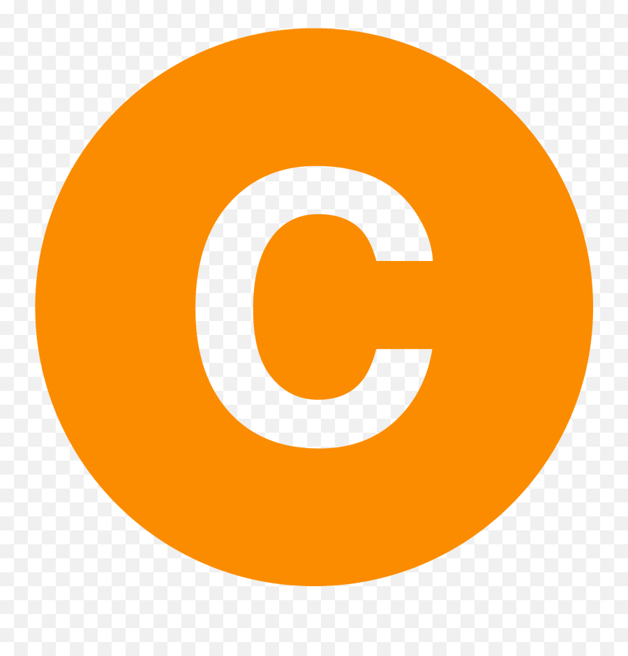 Eo Circle Orange Letter - Circle Pink Letter C Emoji,Colored Circle Emojis