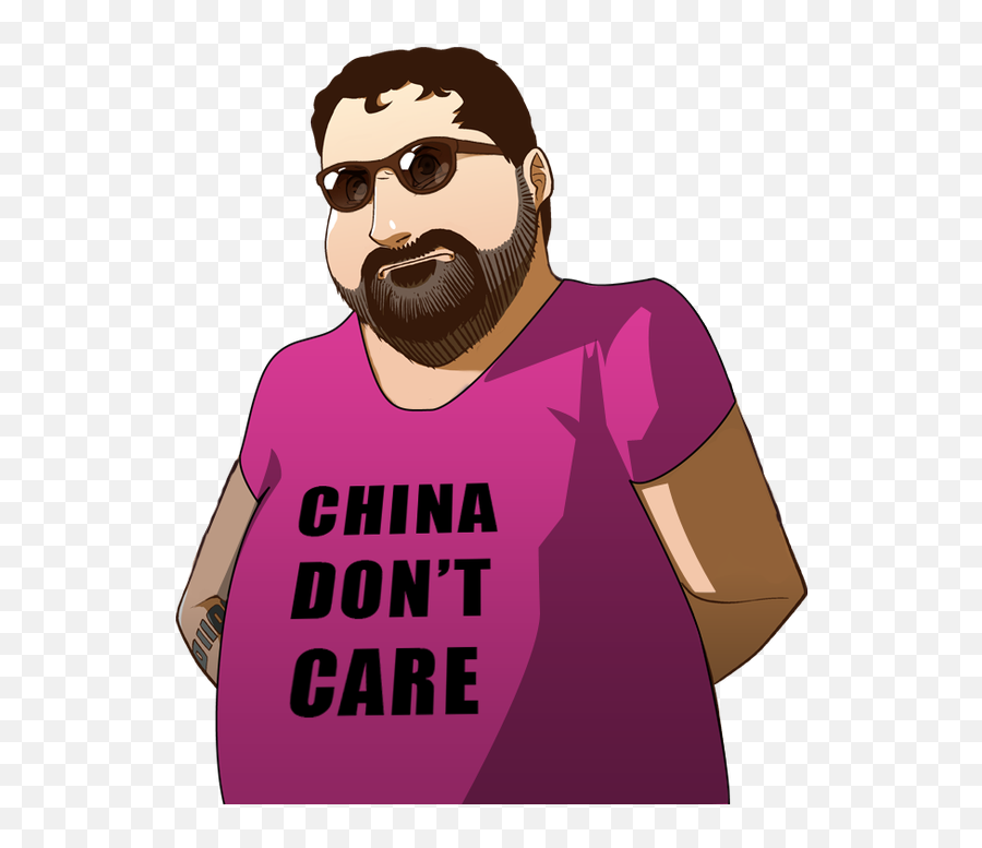 China Dont Care Emoji,Giaant Bomb Emoticon