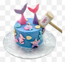 Mermaids Sweet Pinata Cake Emoji,Emoticon Sirene Anniversaire