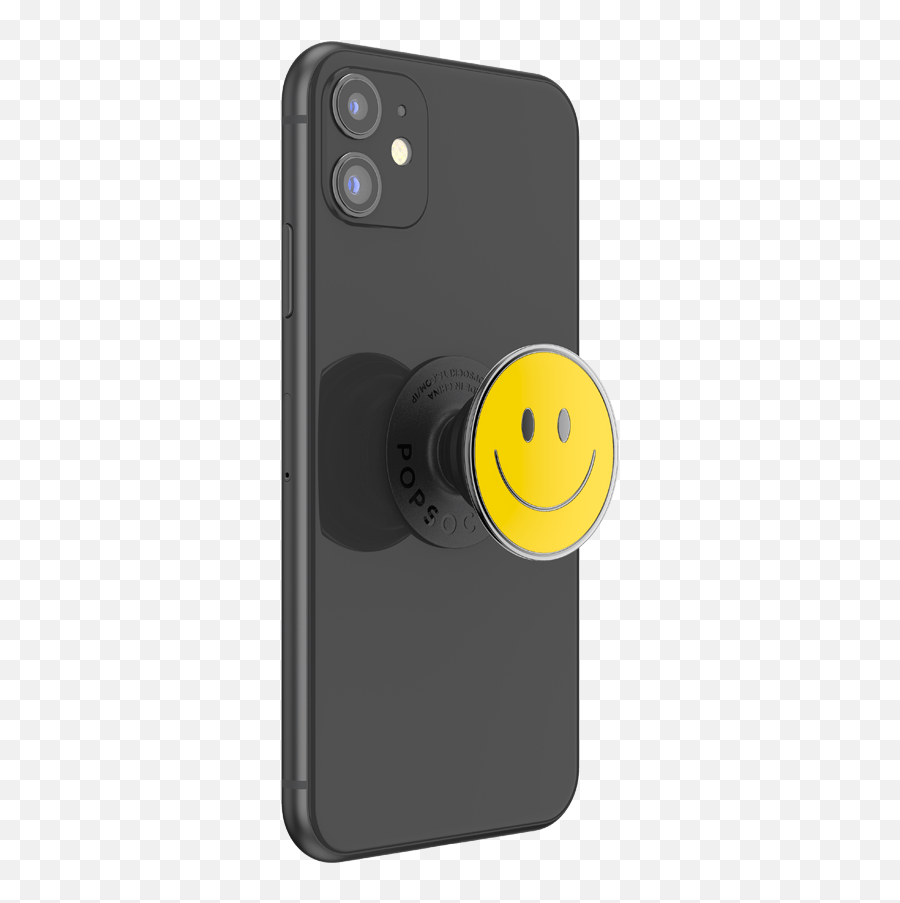 Enamel Be Happy Popgrip Popsockets Official Emoji,Emoticon Face Mask Japan