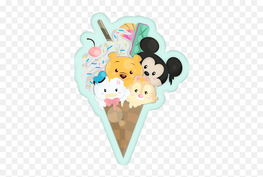 Freetoedit Scicecream 265920395026212 By Teatea - 221 Emoji,Ice Cream Cone Emoticon