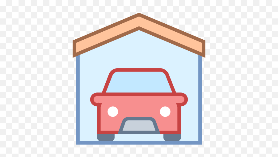 Garage Icon - Free Download Png And Vector Garage Emoji,Car Wash Emoji