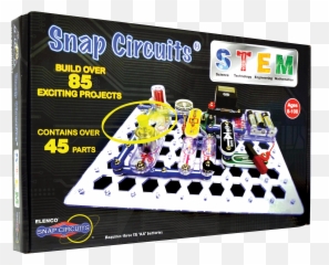 Elenco Snap Circuits Stem Electronics Discovery Kit - Snap Circuits Stem Emoji,Magnifying Glass And Fish Emoji