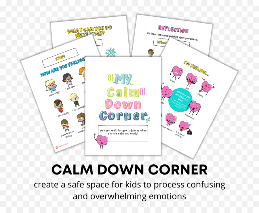 How To Create The Perfect Calm Down Corner For Your Spirited - Dot Emoji,I'll Keep All My Emotions Right Here