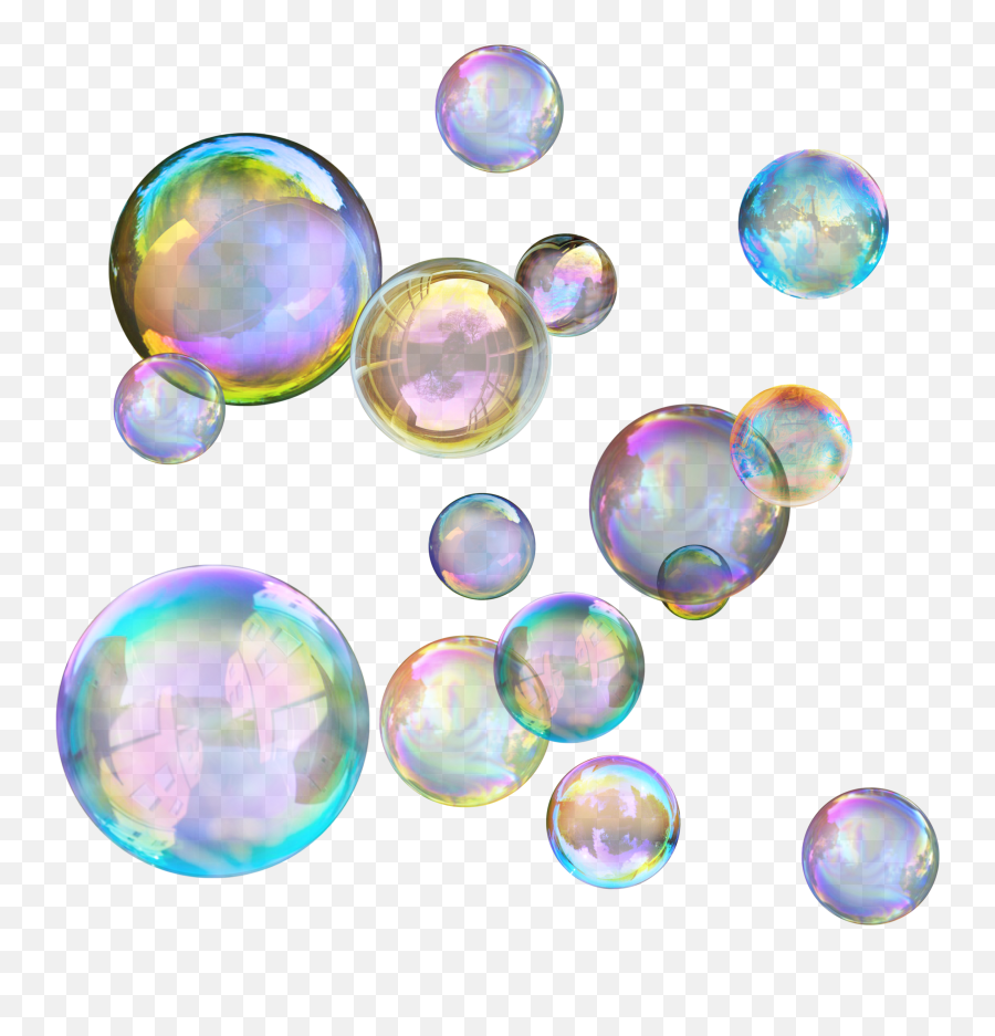 Bubbles Bubble Sticker - Aesthetic Transparent Bubbles Emoji,Bubbles Emoji