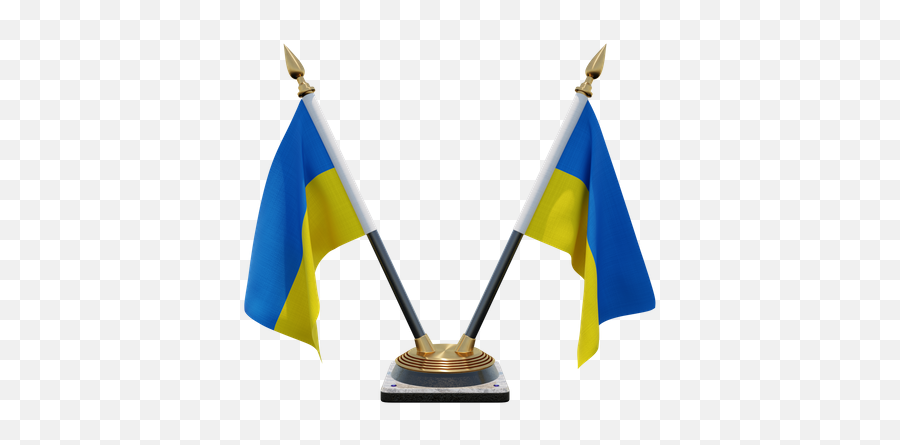 Ukraine Flag Icon - Download In Flat Style Emoji,Ukarine Flag Emoji