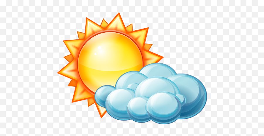 Download Weather Transparent Background - Symbol Partly Cloudy Weather Emoji,Wet Emoji Background