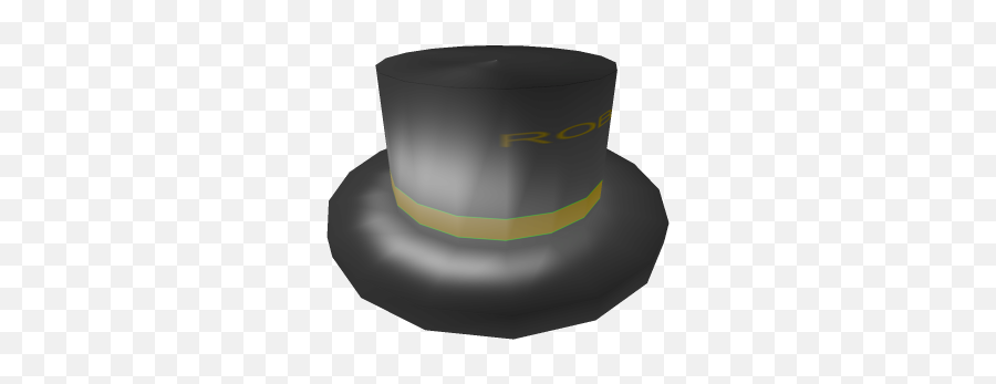 Golden Top Hat Roblox - Costume Hat Emoji,Magic Hat Emoji