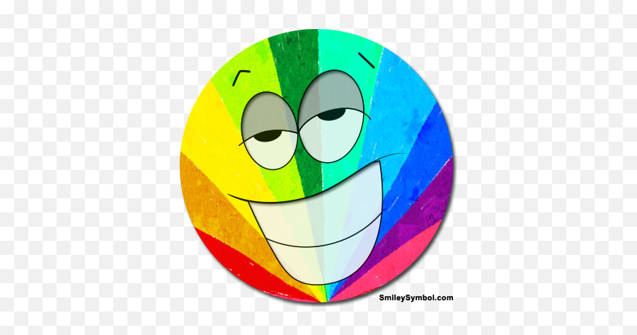Colorfully Designed The Best Colored Smiley Smiley Symbol - Happy Emoji,The Best Emoticons