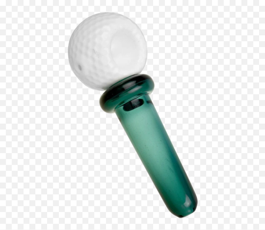 Golf Ball U0026 Tee Glass Hand Pipe Spoons - For Golf Emoji,Glass Ball Emoji