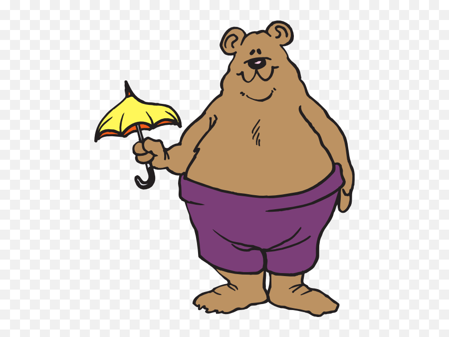 Groundhog Mole - Cute Cartoon Big Bear Emoji,Woodchuck Emoji