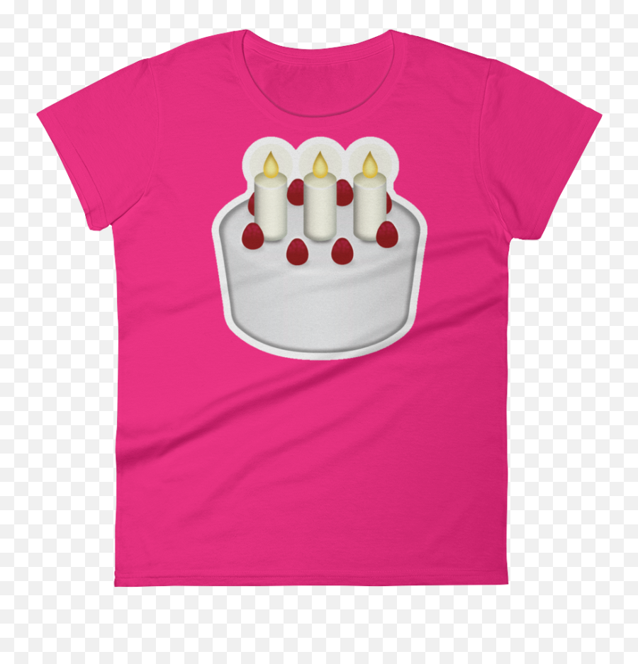 Download Womenu0027s Emoji T Shirt - Womenu0027s Short Sleeve Png Short Sleeve,Dessert Emoji