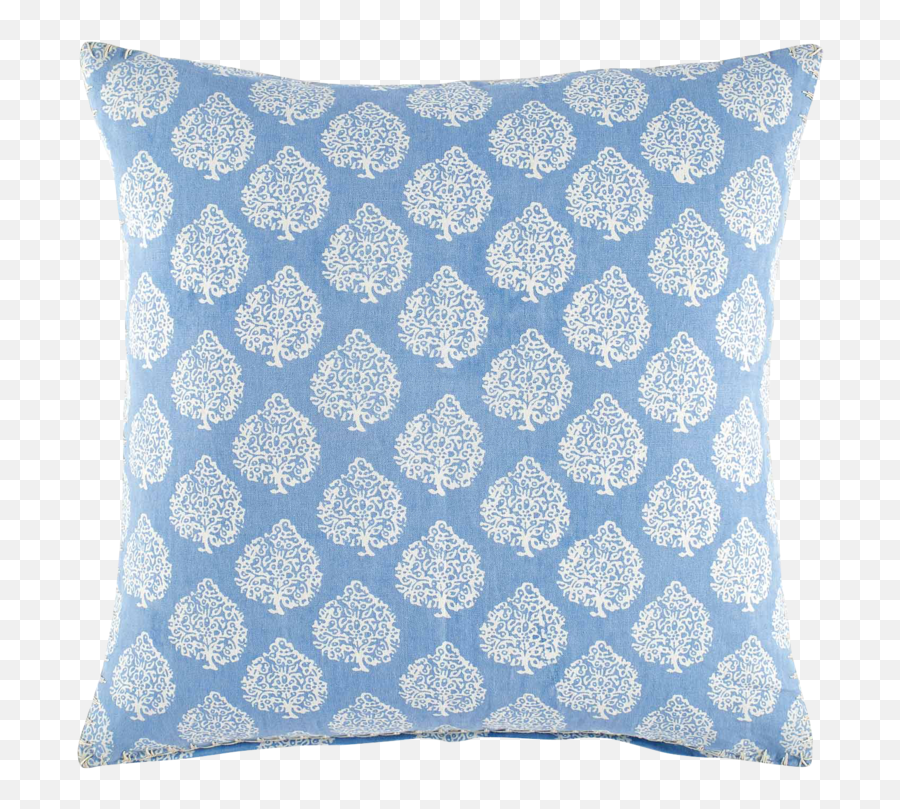Mali Light Indigo Decorative Pillow - Blue Throw Pillows Png Emoji,Emoji Cushions Online India