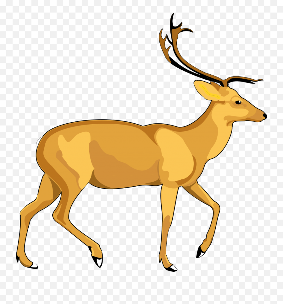 Clipart Pnglib U2013 Free Png Library - Deer Vector Png Emoji,Animated Deer Hunter Emoticons