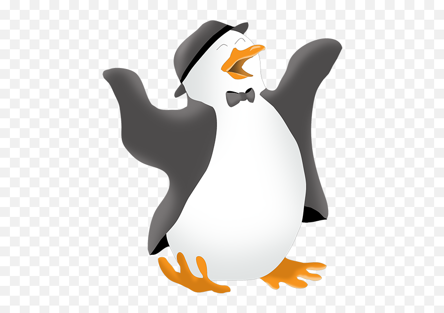 Free Gentoo Penguin Cliparts Download - Poem Fathers Day Cards Emoji,Dancing Penguin Emoticon