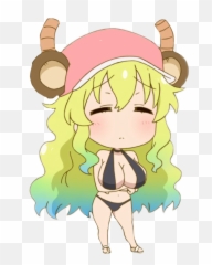Lucoa Sticker - Miss Kobayashi Dragon Cat Emoji,Lucoa Emojis