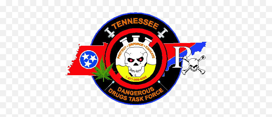 Di3 - Tn Dangerous Drug Task Force Emoji,Emoticon Manito Arriba