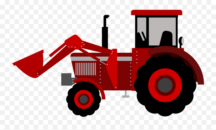 Microsoft Clipart Tractor Microsoft Tractor Transparent - Tractor Clipart Png Emoji,Dance Emoji Green Tractor