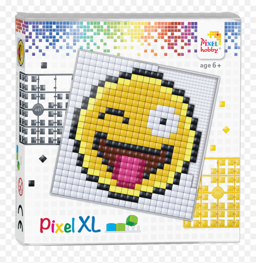 Pixelhobby Xl Set Emoji,Xl Emoticon