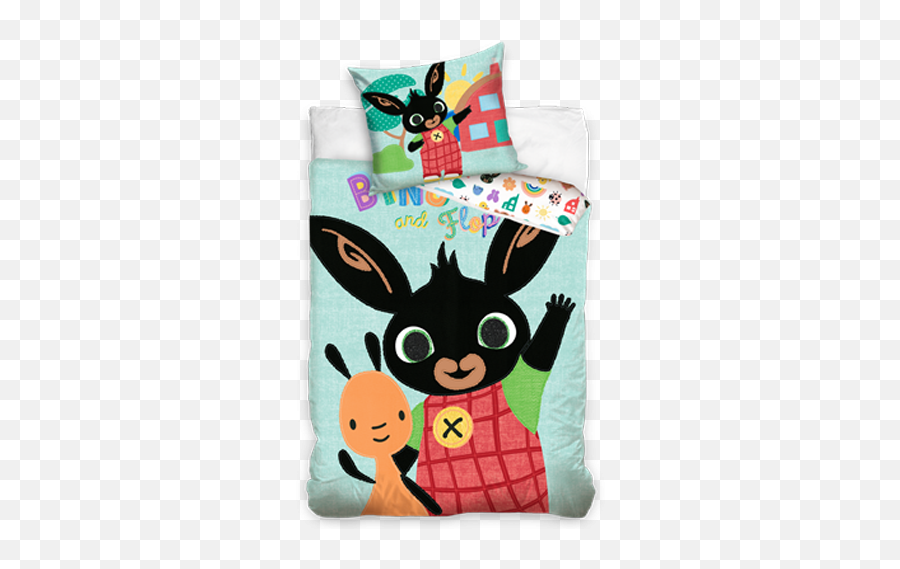 Bing Bunny Bing Bunny Single Duvet Cover Set - Bing Bedding Emoji,Emoji Pillow Set