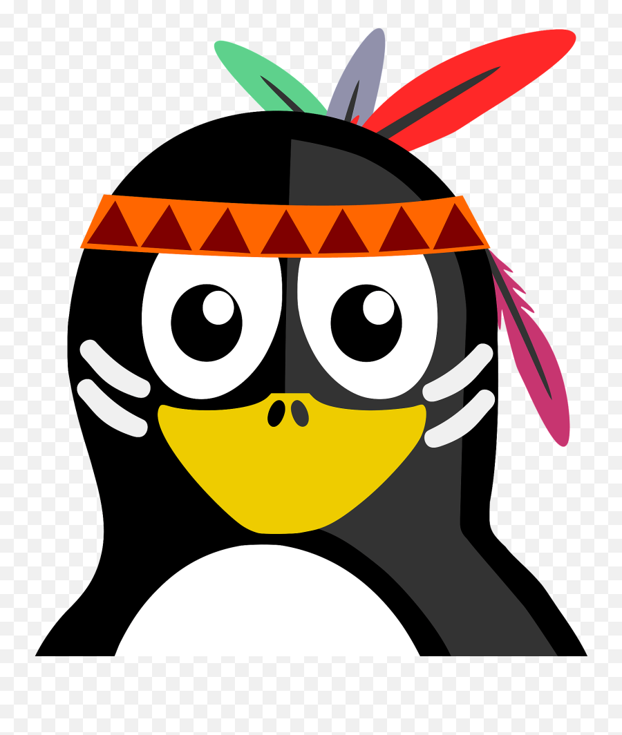 Native American Penguin Clipart - Sumiyoshi Shrine Emoji,Emojis Animated Native American