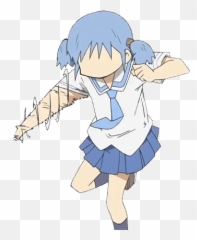 For All Your Transparent Anime Needs - Fictional Character Emoji,Nichijou Emotions