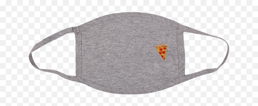 Pizza Emoji Mask Grey - Unisex,Emoji Headband