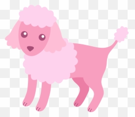 Poodle Clip Art - Clipartandscrap Pink Poodle Clipart Emoji,Poodle Emoji