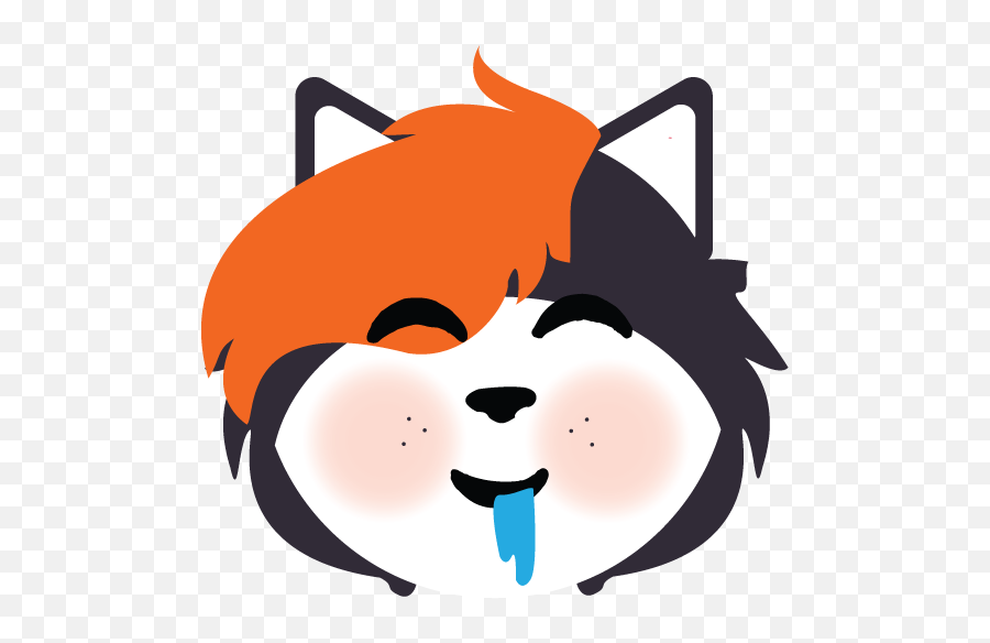 Droolinu0027 Molly By Dabunny1 - Fur Affinity Dot Net Happy Emoji,Drooling Emoji Png