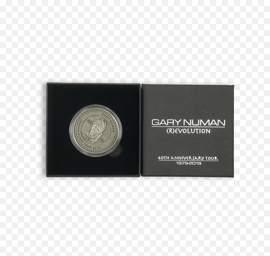 40th Anniversary Tour Coin - Solid Emoji,Gary Numan Emotion Tour Shirt