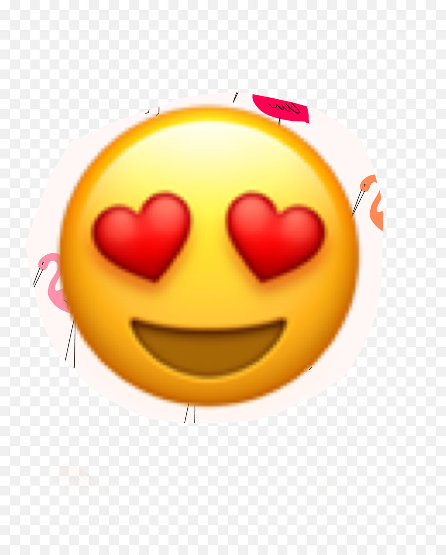 Emoji Challenge Sticker - Transparent Heart Eyes Emoji,Emoji Challenge