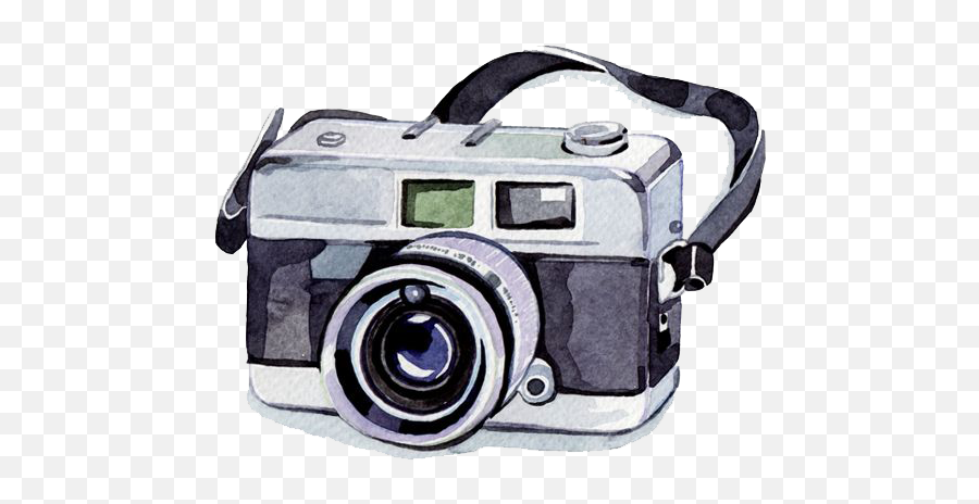 Download Watercolor Photography Camera Painting Illustration - Watercolor Painting A Camera Emoji,Emoticon Camera Clipart